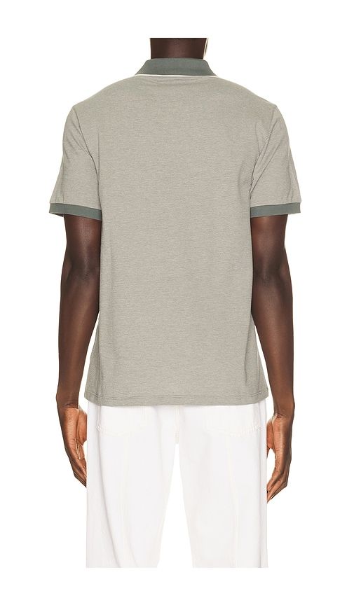 Birdseye Polo in Green. - size M (also in S, XL/1X) - Theory - Modalova