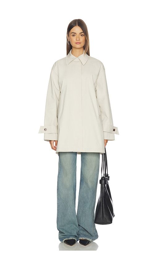 A Line Trench in Beige. - size M (also in XL) - Theory - Modalova