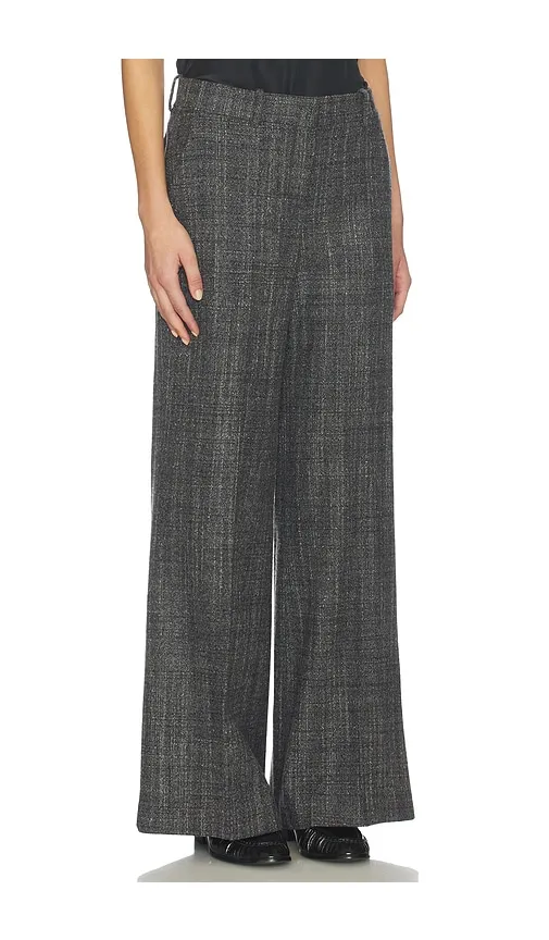 Mid Rise Trouser in Charcoal. - size 10 (also in 2) - Theory - Modalova