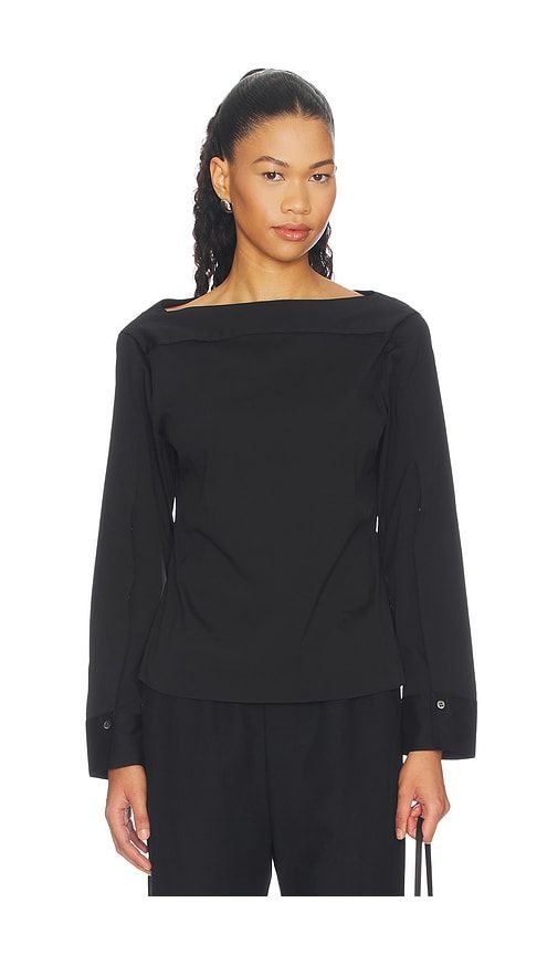 Open Sleeve Boatneck Top in . - size S (also in XS, M, L) - Theory - Modalova