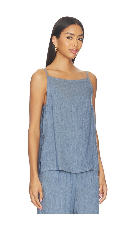 Denim Apron Top in Blue. - size L (also in M, S, XL, XS) - Theory - Modalova