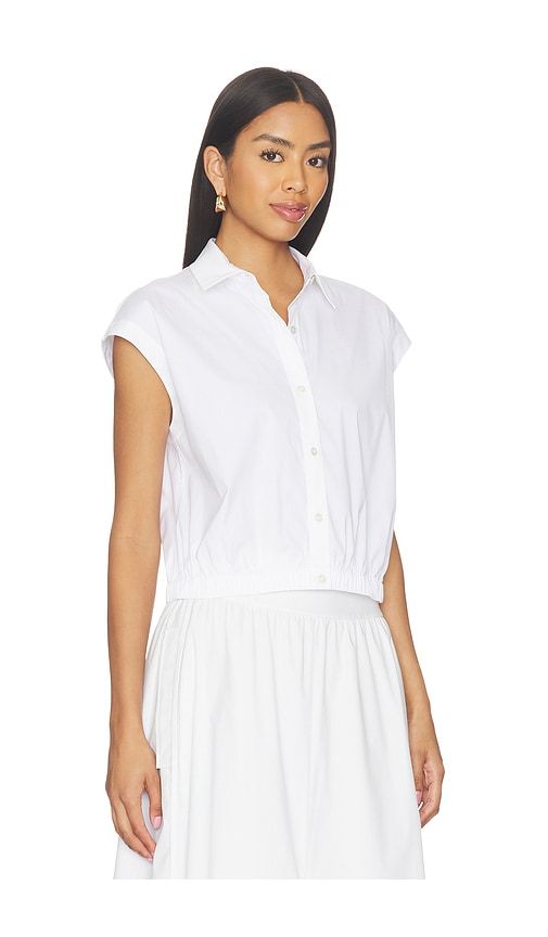 Cropped Elastic Shirt in . - size L (also in M, S, XL, XS) - Theory - Modalova