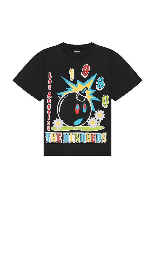 Santee Adam Tee in Black. - size L (also in M, S, XL/1X) - The Hundreds - Modalova