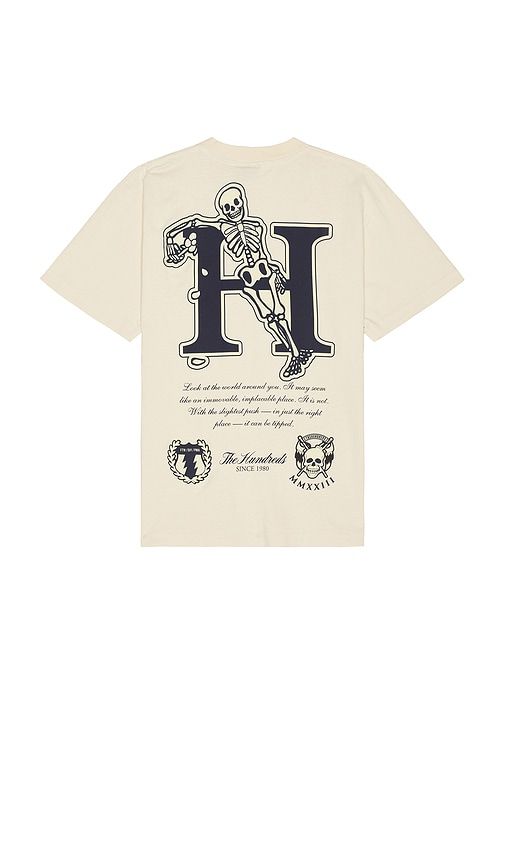 End Of The Beginning Tee in Cream. - size L (also in M, S) - The Hundreds - Modalova