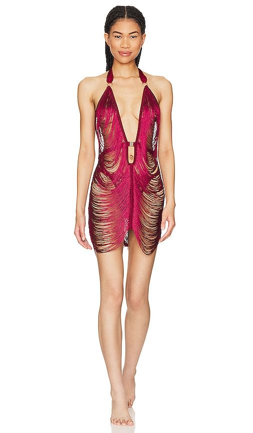 Fringe Benefits Slip in Red. - size XS/S (also in XL/1X) - Thistle and Spire - Modalova