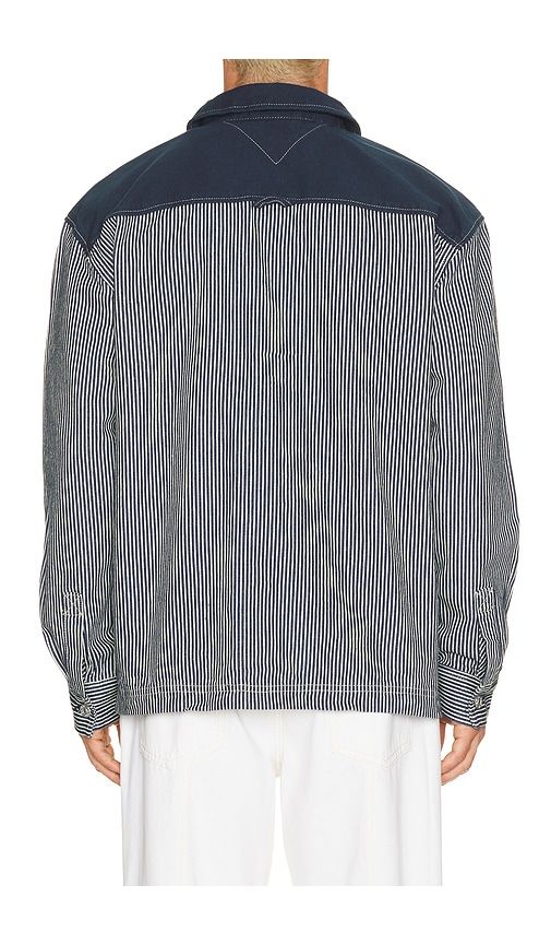Shirt Jacket in Blue. - size L (also in M, S, XL/1X) - Tommy Jeans - Modalova
