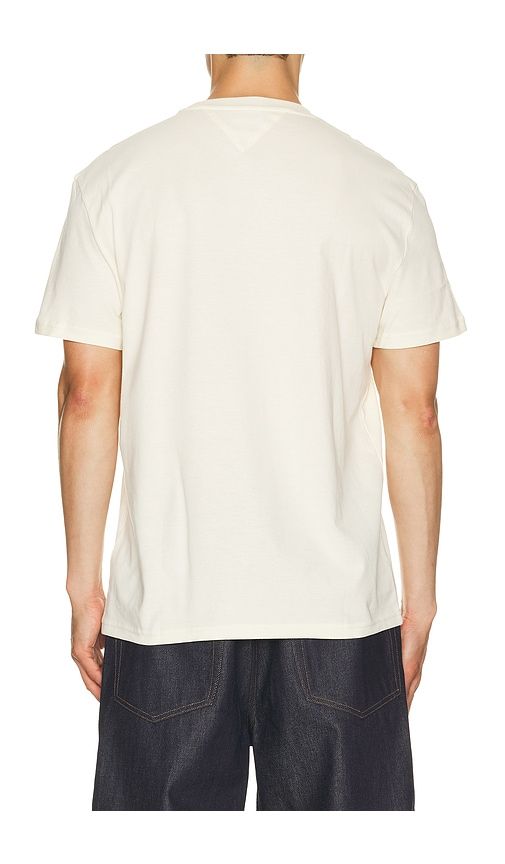 Big Flag Tee in Cream. - size L (also in M, S, XL/1X) - Tommy Jeans - Modalova