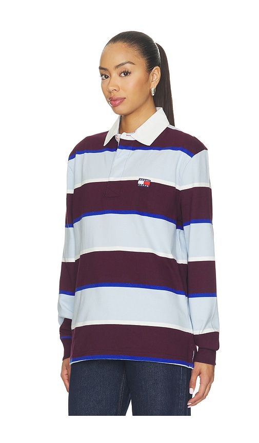 Striped Rugby in Multi. - size L (also in M, S, XL/1X, XS) - Tommy Jeans - Modalova