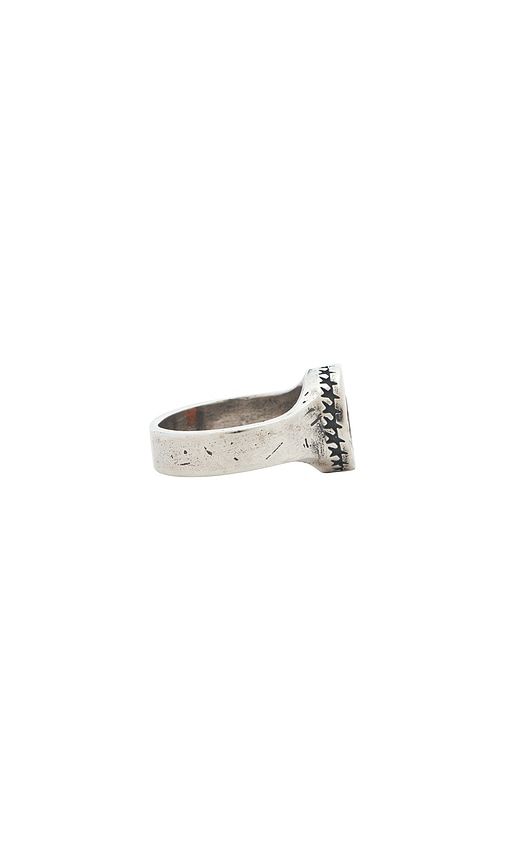 Icon Link Ruby Ring in Metallic . - size 16 (also in 18, 20, 22) - Two Jeys - Modalova