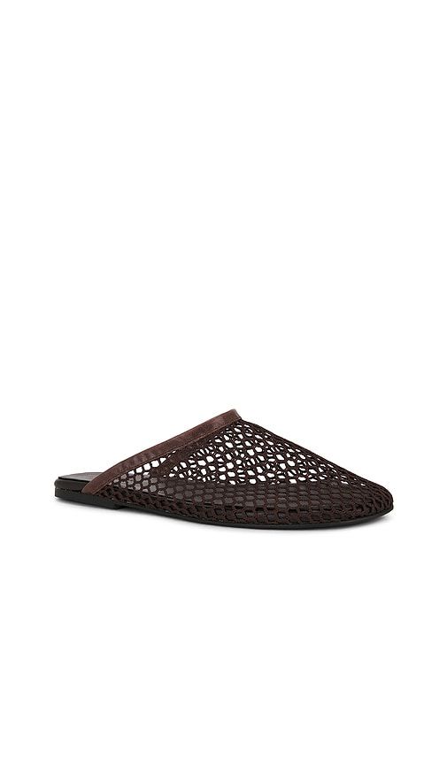 Minaj Flat in Chocolate. - size 10 (also in 6, 6.5, 7, 7.5, 8, 8.5, 9, 9.5) - Tony Bianco - Modalova