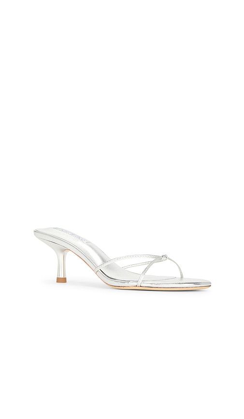 Dana Sandal in Metallic Silver. - size 5 (also in 5.5, 6, 6.5, 7, 7.5, 8, 9.5) - Tony Bianco - Modalova