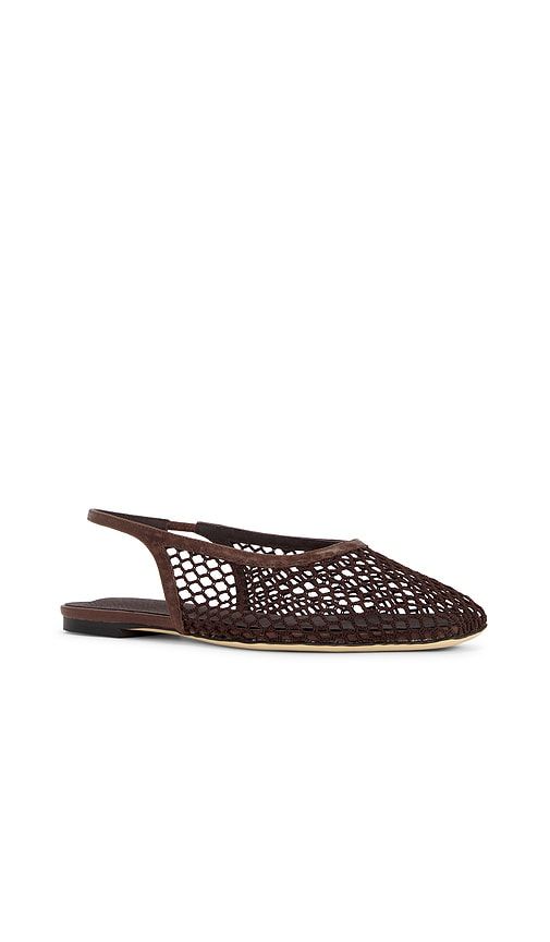 Bosco Slingback Flat in Chocolate. - size 8 (also in 9, 9.5) - Tony Bianco - Modalova