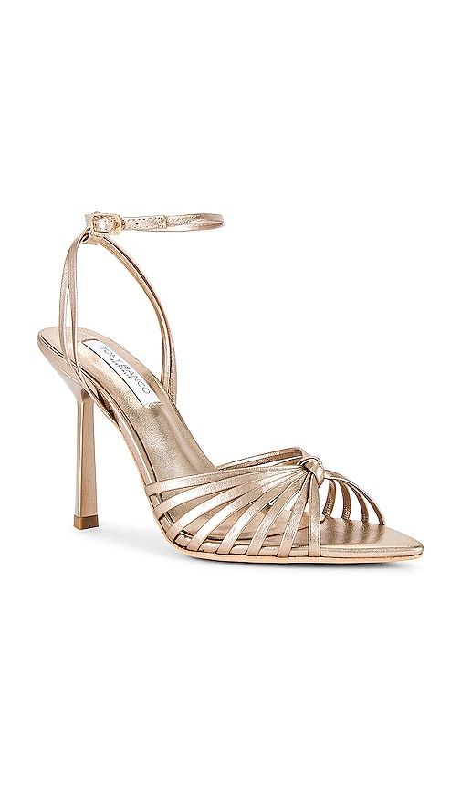 Maxos Heel in Metallic Bronze. - size 5 (also in 10, 5.5, 6.5, 7, 7.5, 8.5, 9, 9.5) - Tony Bianco - Modalova