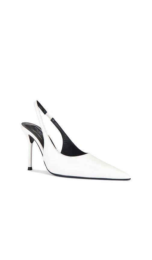 Ivy Slingback Pump in White. - size 5 (also in 9.5) - Tony Bianco - Modalova
