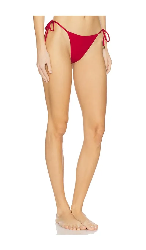 Praia Bikini Bottom in Burgundy. - size L (also in S) - Tropic of C - Modalova