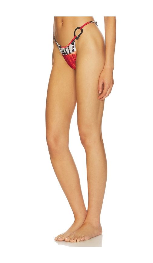 Shell Luna Bikini Bottom in Red. - size L (also in S) - Tropic of C - Modalova