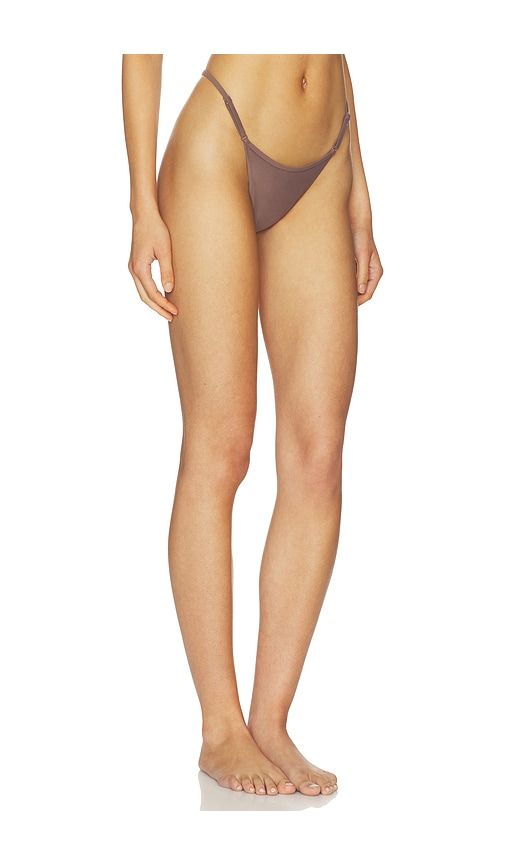 Luna Bikini Bottom in Brown. - size L (also in M) - Tropic of C - Modalova