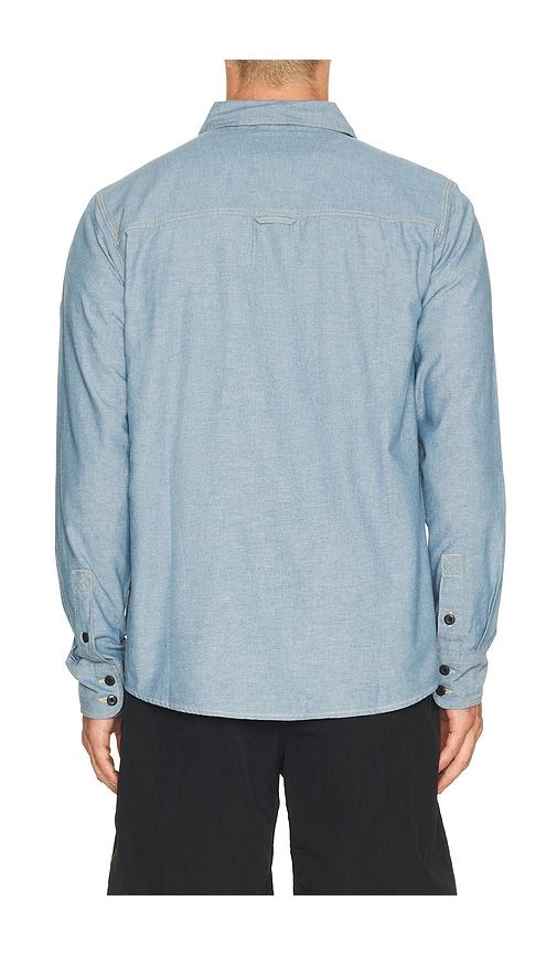 Utility Chambray Shirt in Blue. - size L (also in M, S, XL/1X) - TOPO DESIGNS - Modalova