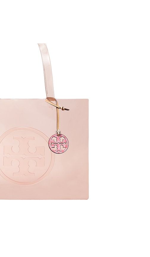 Miller Logo Key Fob in Pink - Tory Burch - Modalova