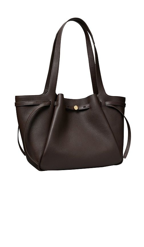 Tory Burch Romy Tote in Chocolate - Tory Burch - Modalova