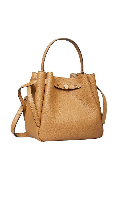 Tory Burch Romy Bucket Bag in Tan - Tory Burch - Modalova