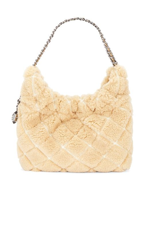Fleming Shearling Mini Hobo Bag in - Tory Burch - Modalova