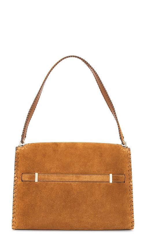 Lee Radziwill Suede Large Shoulder Bag in Tan - Tory Burch - Modalova