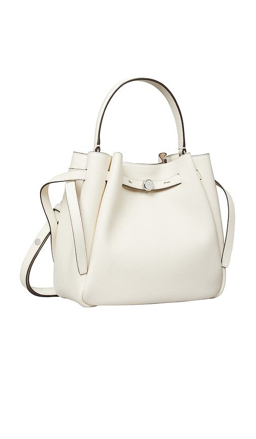 Romy Bucket Bag in White - Tory Burch - Modalova
