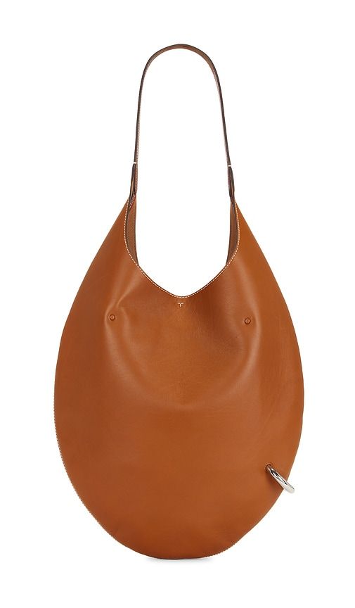 Tory Burch Pierced Soft Bag in Tan - Tory Burch - Modalova