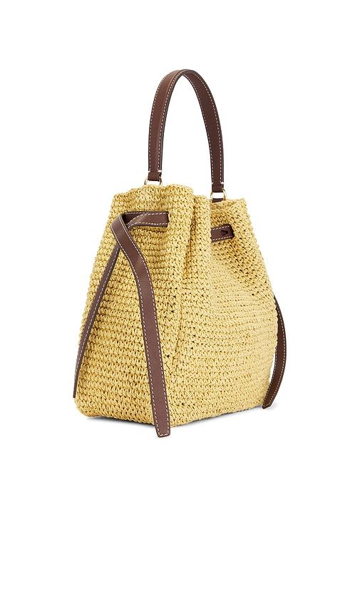 Romy Straw Bucket Bag in - Tory Burch - Modalova