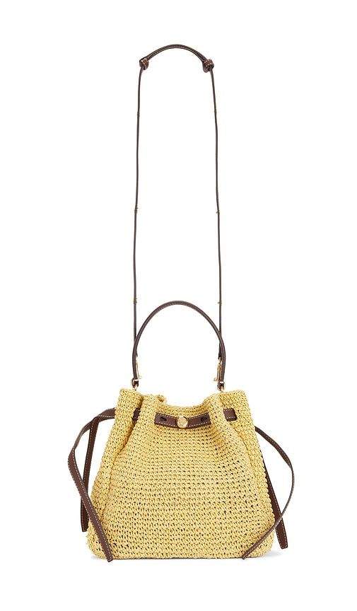 Romy Straw Bucket Bag in - Tory Burch - Modalova