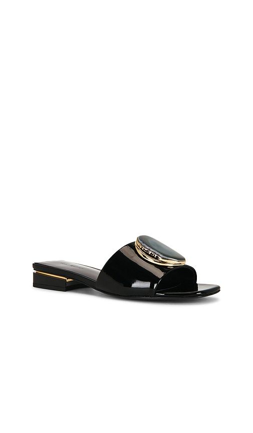 Patos Heel Slide in Black. - size 10 (also in 6, 7, 7.5, 8, 8.5, 9, 9.5) - Tory Burch - Modalova