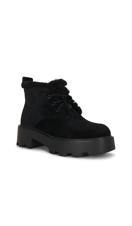 Desert Shearling Boot in Black. - size 6 (also in 6.5, 7, 7.5, 8, 8.5, 9.5) - Tory Burch - Modalova