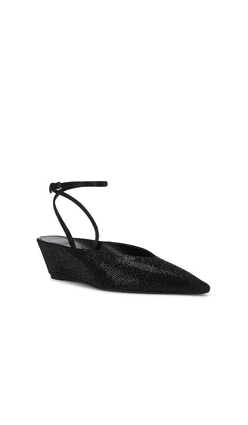 Pave Wedge in Black. - size 6.5 (also in 8, 8.5) - Tory Burch - Modalova