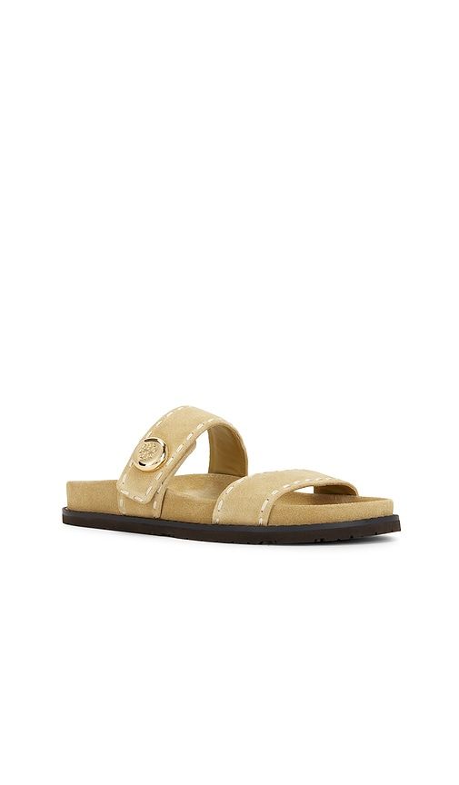Romy Sport Slide in Beige. - size 7 (also in 7.5, 8) - Tory Burch - Modalova