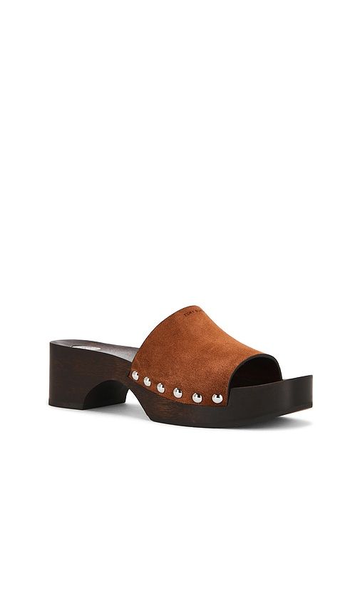 Sandal Clog in Brick. - size 6 (also in 7, 7.5, 8, 8.5, 9) - Tory Burch - Modalova