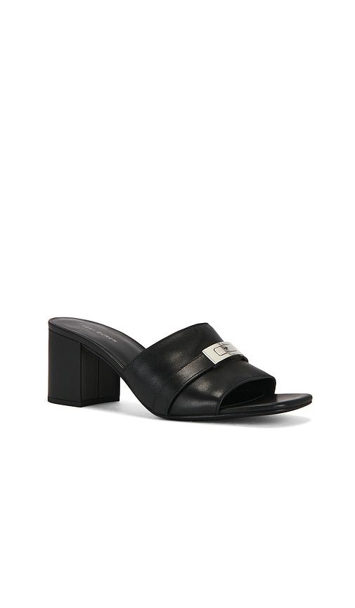 Leelee Heeled Mule in Black. - size 10 (also in 7, 7.5) - Tory Burch - Modalova