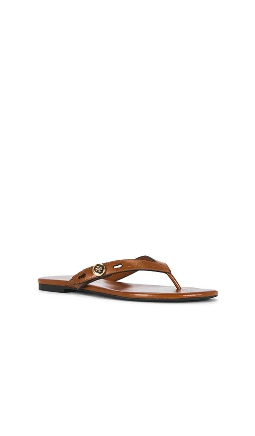 Romy Thong Sandal in Brown. - size 10 (also in 6, 6.5, 7, 7.5, 8.5, 9) - Tory Burch - Modalova