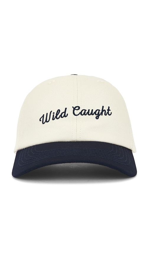 Wild Caught Papa Cap in White - The Laundry Room - Modalova