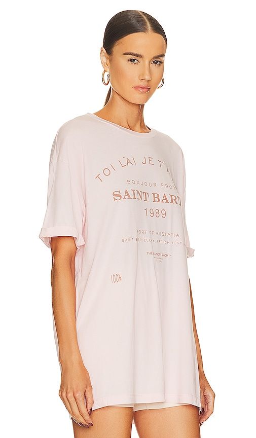 Saint Barth 89 Oversize Tee in Pink. - size L (also in M, S) - The Laundry Room - Modalova