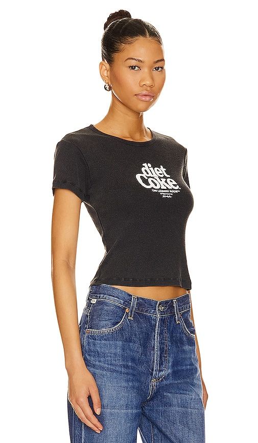 Diet Coke Baby Tee in Black. - size L (also in M, S, XL) - The Laundry Room - Modalova