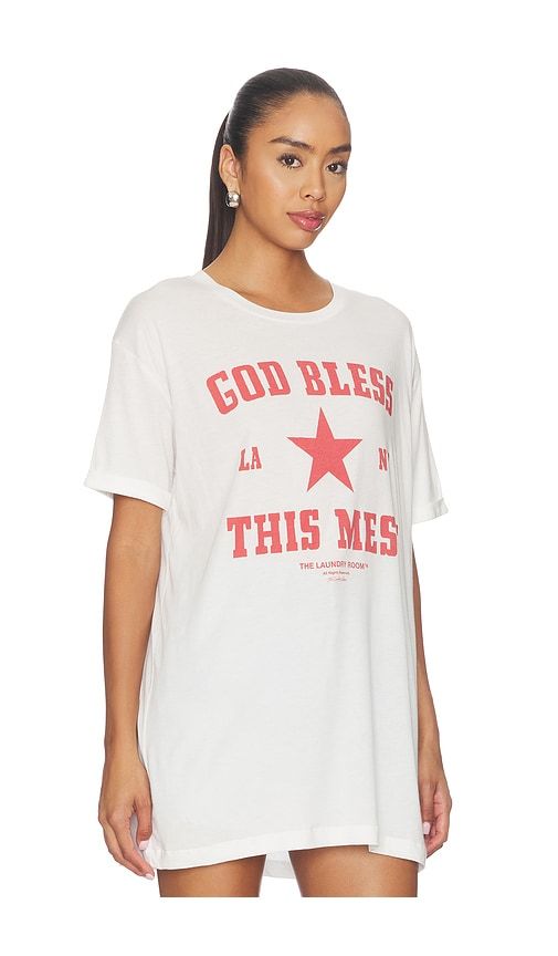 God Bless This Mess Oversized Tee in . - size L (also in M, S, XL, XS) - The Laundry Room - Modalova