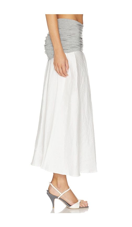 Mari Skirt in ,Grey. - size M (also in S, XL, XS) - The Line by K - Modalova