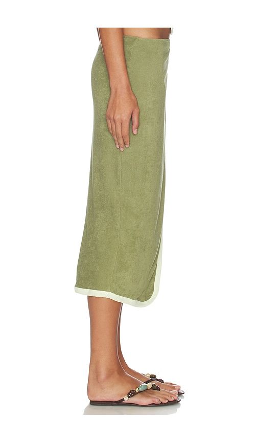 Stav Skirt in Green. - size L (also in M, S, XL, XS) - The Line by K - Modalova