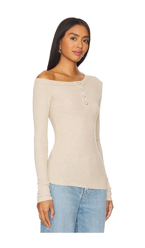 Harley Top in Beige. - size L (also in M, S, XL, XS) - The Line by K - Modalova