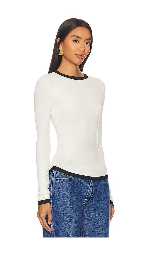 Simon Top in Cream. - size L (also in M, S, XL, XS) - The Line by K - Modalova
