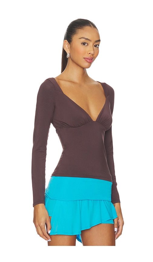 Oisin Top in Brown. - size L (also in M, S) - The Line by K - Modalova