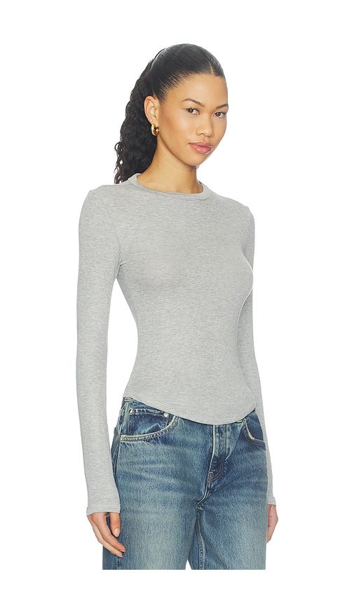 Simon Long Sleeve Top in Grey. - size L (also in M, S, XL, XS) - The Line by K - Modalova