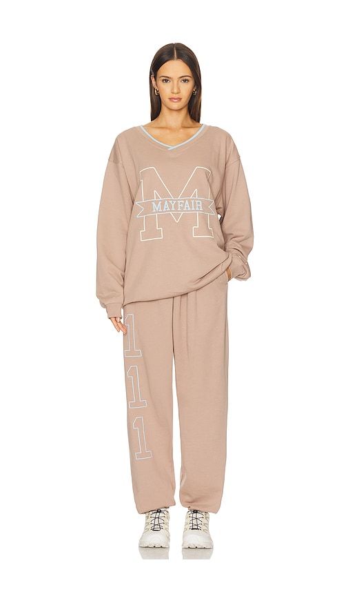 Mayfair Angels V Neck Sweatshirt in . Size S/M. Also in XS - The Mayfair Group - Modalova