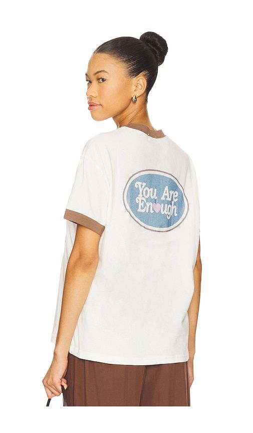 You Are Enough Fitted Tee in . - size M/L (also in S/M) - The Mayfair Group - Modalova